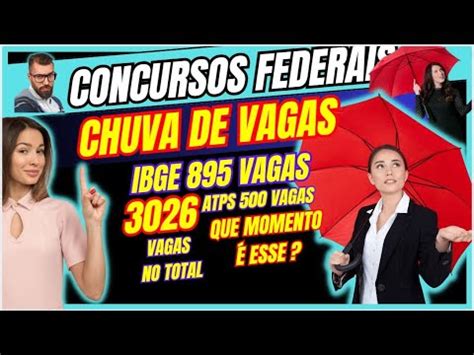 Concursos Federais Preparado Para A Chuva Vagas