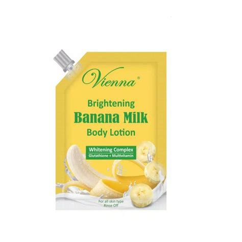 Jual Vienna Body Lotion Banana Milk Whitening Complex Ml Shopee