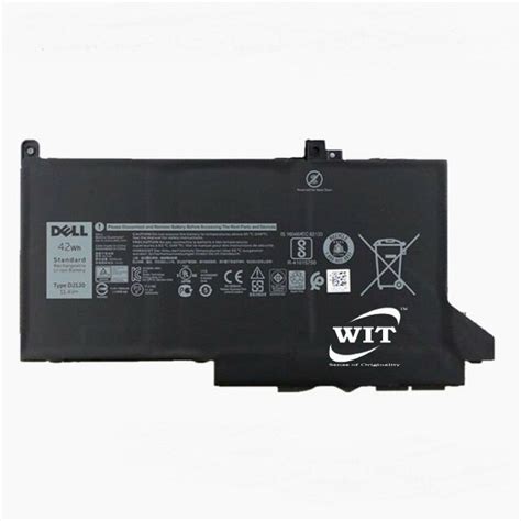 Dj1j0 Laptop Battery For Dell Latitude 12 7000 7280 7380 7480 Series