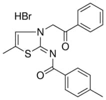 4 ME N 5 ME 3 2 OXO 2 PH ETHYL 3H THIAZOL 2 YLIDENE BENZAMIDE