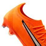 PUMA Ultra Ultimate FG AG Supercharge Oransje Hvit Blå Dame