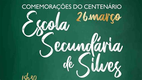 Escola Secundária De Silves Com Livro Dedicado Ao Seu Centenário