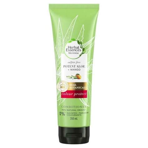 Buy Herbal Essences Potent Aloe And Mango Colour Protect Conditioner 350ml Mydeal