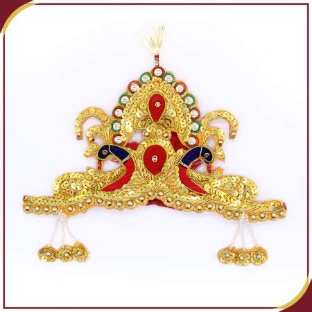 Buy Traditional Mukut Crown For God Goddess Decoration Shringar