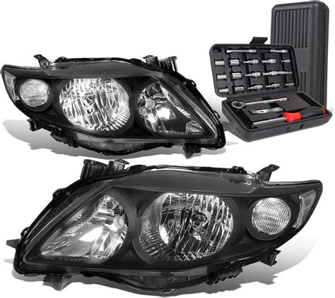 Amazon Auto Dynasty Oe Style Black Housing Clear Corner Headlight