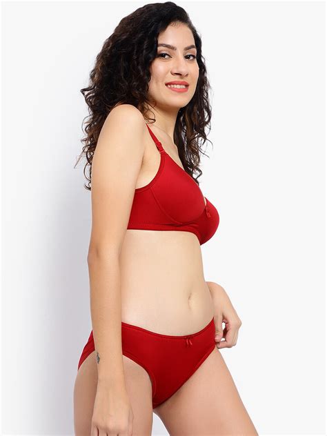 Buy Ladyland Lightly Padded Full Coverage Lingerie Set Lingerie Set For Women Myntra