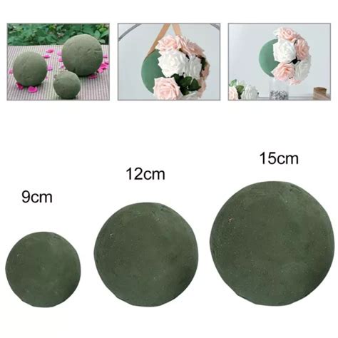 BOULES EN MOUSSE florale à faire soi même pour décorations de fête