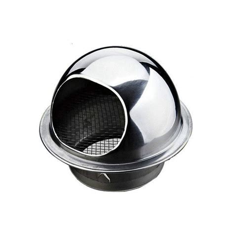 Buy Chimney Cowl Cap Stainless Steel Wall Air Vent Lengthen Louvers