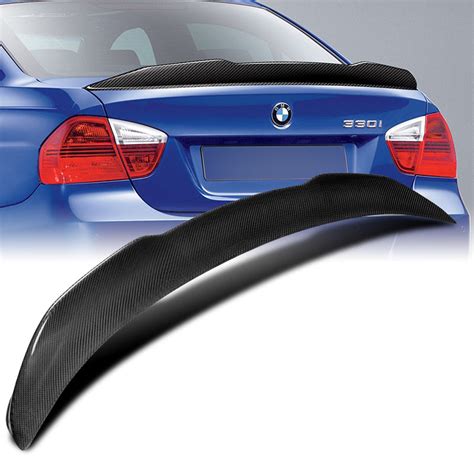 For 2006 2011 Bmw E90 3 Series Sedan Psm Style Carbon Fiber Trunk Spoi Hdc Auto Depot