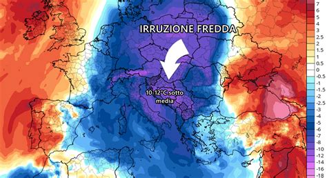 Meteo Irruzione Artica In Arrivo Crollo Delle Temperature Su Tutta Italia