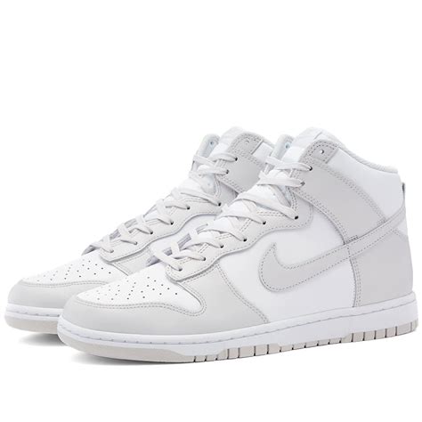 Nike Dunk Hi Retro White Vast Grey And White End Gb