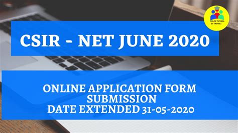 Csir Net Exam Form Date Extended Csir Net June 2020 Exam Datecsir Net