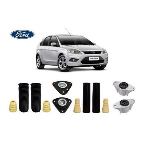 4 Kit Coxim Batente Coifa Amortecedor Dianteiro Traseiro Ford Focus