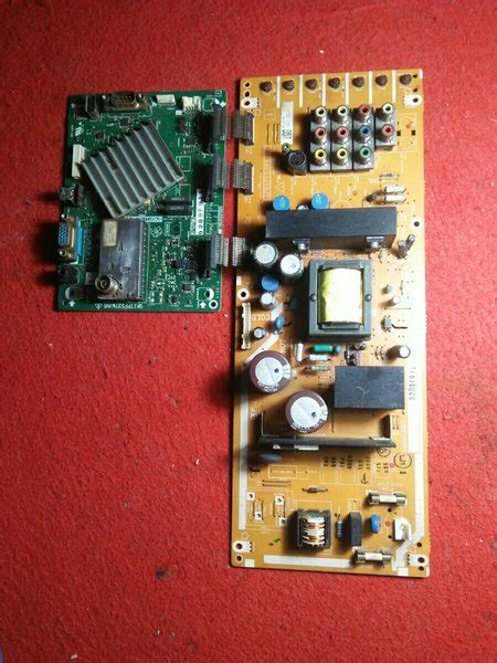 Jual SATU SET Mainboard Motherboard Modul Mesin Tv Mb Power Supply