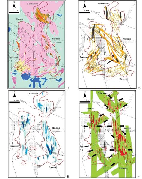 The Geological Sketch Map And Ore Mineralization Of The Nakhodka Ore