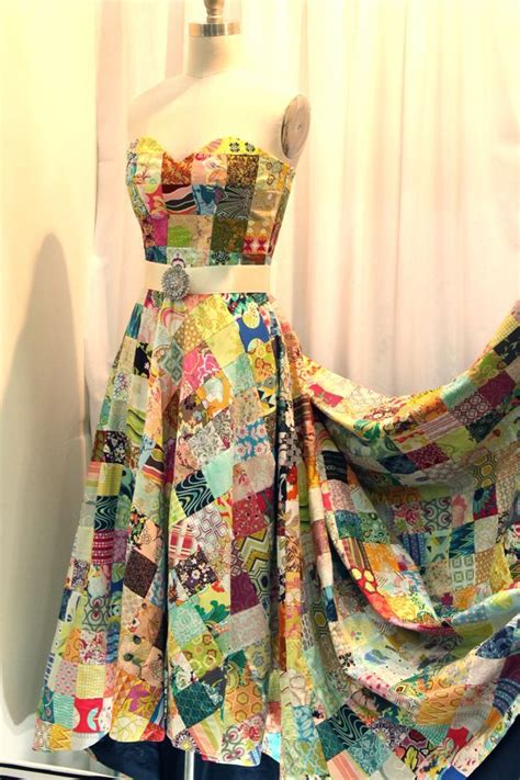 Best Patchwork Clothing Images On Pinterest Patchwork Dress