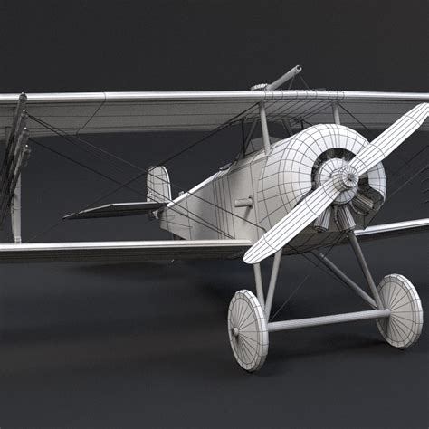 WWI Nieuport 11 Airplane | CGTrader