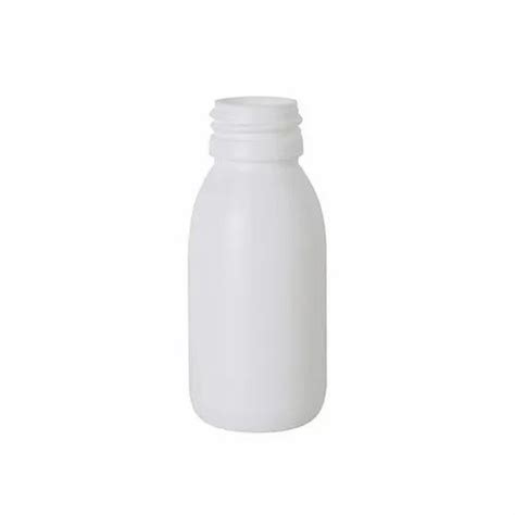 Screw Cap White Ml Hdpe Syrup Bottle Rs Piece Ud Pharma Rubber