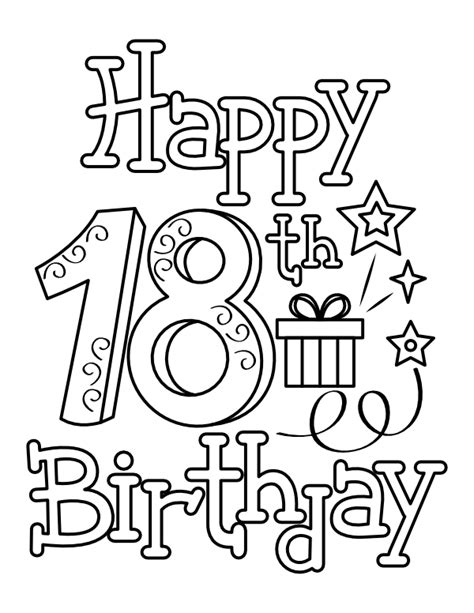 Th Birthday Card Printable Free Printable Templates