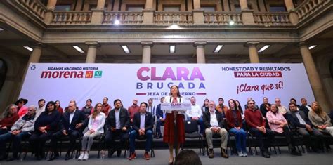 Presenta Clara Brugada A Su Equipo De Precampaña El Arsenal