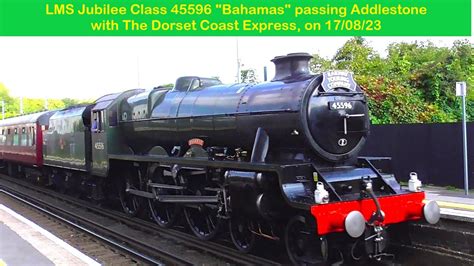 Lms Jubilee Class Bahamas Passing Addlestone On With