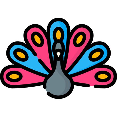 Peacock Special Lineal Color Icon