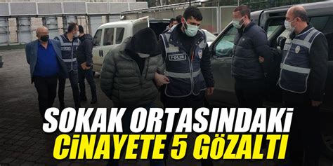 Samsun Da Sokak Ortas Ndaki Cinayete G Zalt