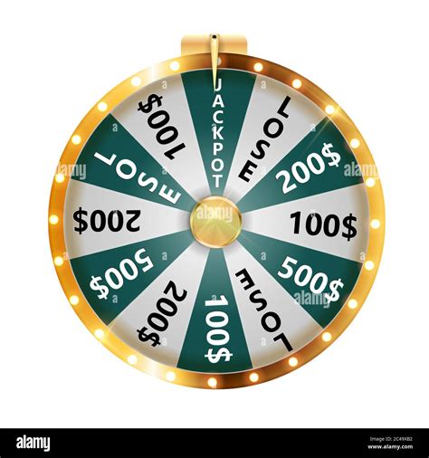 Wheel Of Fortune Lucky Icon Vector Illustration Stock Vector Image