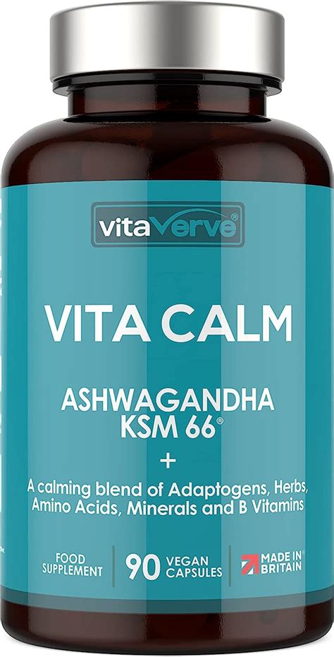 Vita Calm Ashwagandha Complex All In One Blend Of Ashwagandha Ksm