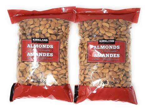 Kirkland Signature Supreme Whole Almonds Paquete De 2 3 Li Envío gratis