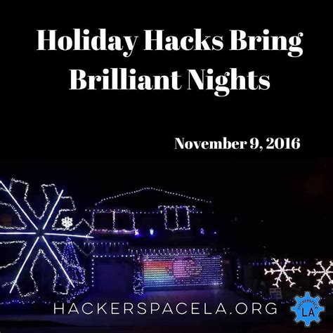 Join Us For Holiday Hacks Bring Brilliant Nights How To Create Amazing