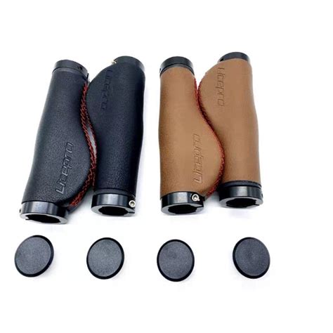 Litepro Ergonomic Leather Bicycle Handle Bar Grip - Scootway