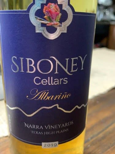 Siboney Cellars Narra Vineyards Albariño Vivino US