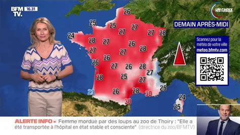 La météo pour ce lundi 24 juin 2024