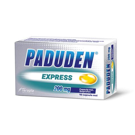 Paduden Express 200 Mg 10 Capsule Moi Terapia Farmacia Tei Online