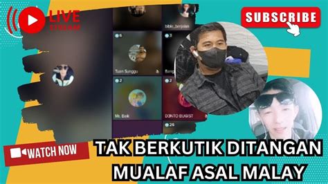 Live Mantap Mualaf Asal Negeri Jiran Ini B Bat Abis Oten Ngeyel