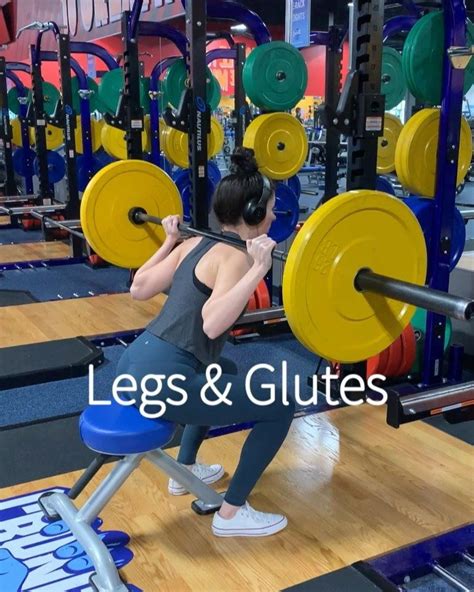 Stephanie On Instagram “legs And Glutes • 1 Squat 4x10 2 Reverse Lunge 4x16 8leg 3 Wide