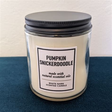 Bath And Body Works Accents New Bbw Pumpkin Snickerdoodle Candle Poshmark