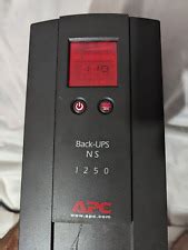 Used APC Back Ups NS 1250 120V Battery Backup Surge Protector NO