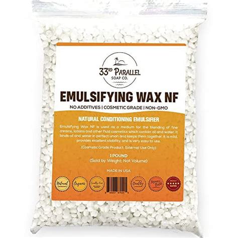 Non Gmo Emulsifying Wax Nf Pastilles Sizes 8 Oz To 2 Lbs 100