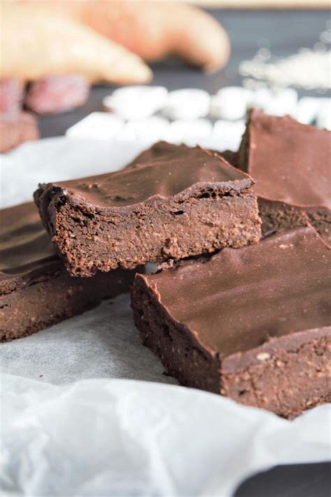 Gesunde S Kartoffel Brownies Vegan Glutenfrei Frau Janik In