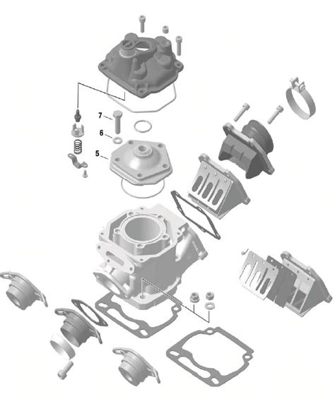 Rotax Max Cylinder Rotax Max Kart Parts