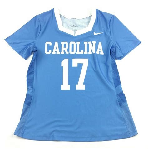 Nike North Carolina Tar Heels Untouchable Lacrosse Jersey Womens M