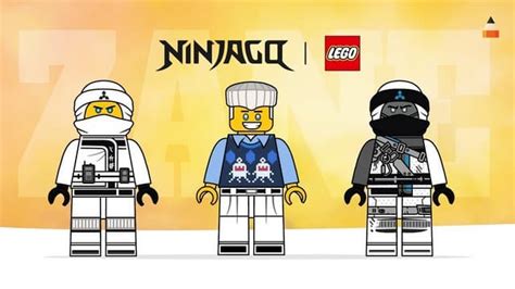 Drawing Lego Ninjago Zane Ninjago Season 9 The Lego Ninjago Movie