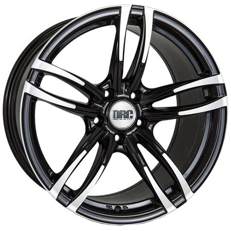 DRC DMF Black Polished Alloy Wheels Free Delivery Oponeo Co Uk