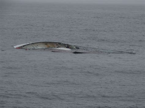 Dvids Images Coast Guard Rescues 2 From Capsized Sailboat 65 Miles