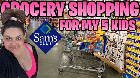 Grocery Shopping On A Budget Sams Club Grocery Haul July