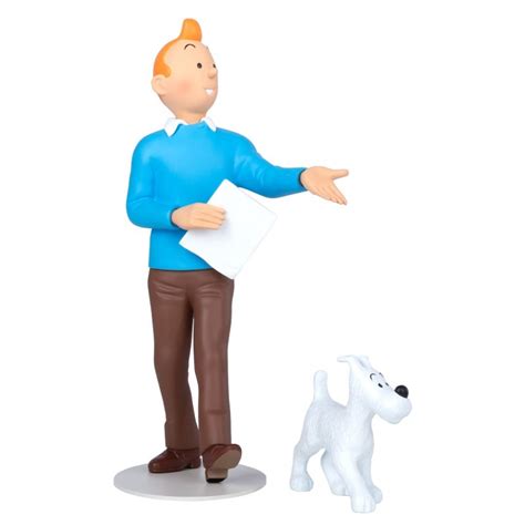 Statuette Tintin Milou Accueil Boutique Tintin Tintin Bou