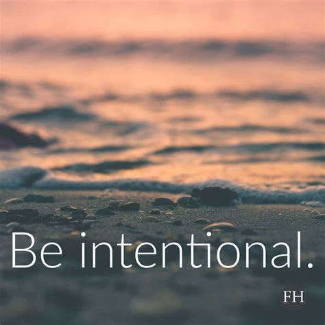 Download Be Intentional Wallpaper