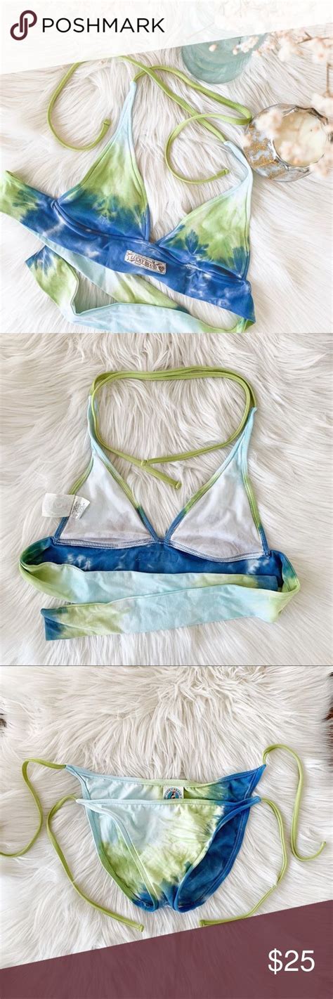 Lucky Brand Bikini Set Tie Dye